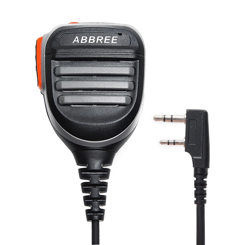 ABBREE AR-780 PTT удаленный водонепроницаемый плечевой динамик микрофон ручной микрофон для Kenwood TYT Baofeng UV5R UVS9 рация