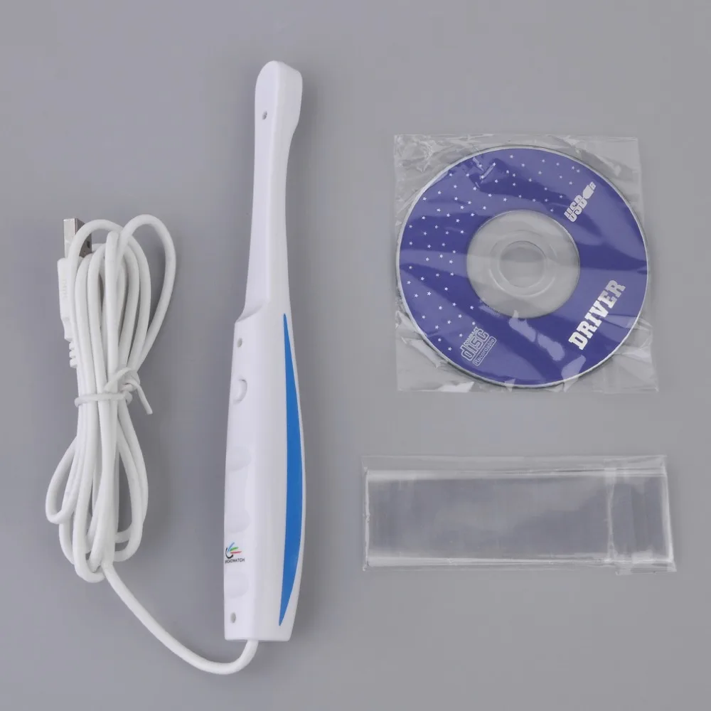 

6LED Dental Intraoral Check Digital Micro Camera Professional USB Micro-check Camera / Oral Dental Camera USB 2.0 White