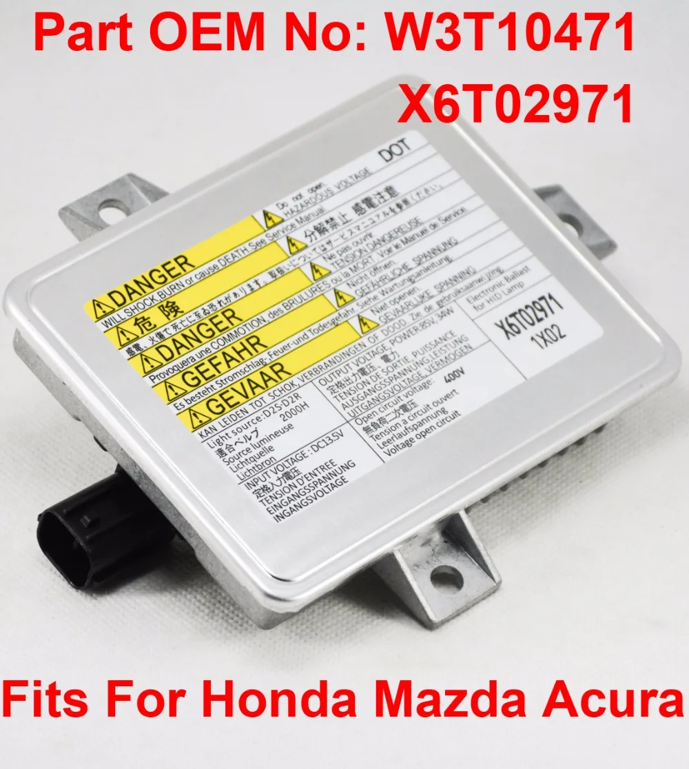 Комплект ксеноновых фар D2S D2R OEM HID балласт для Honda Acura Mazda 3 2x35 Вт с зажигательной