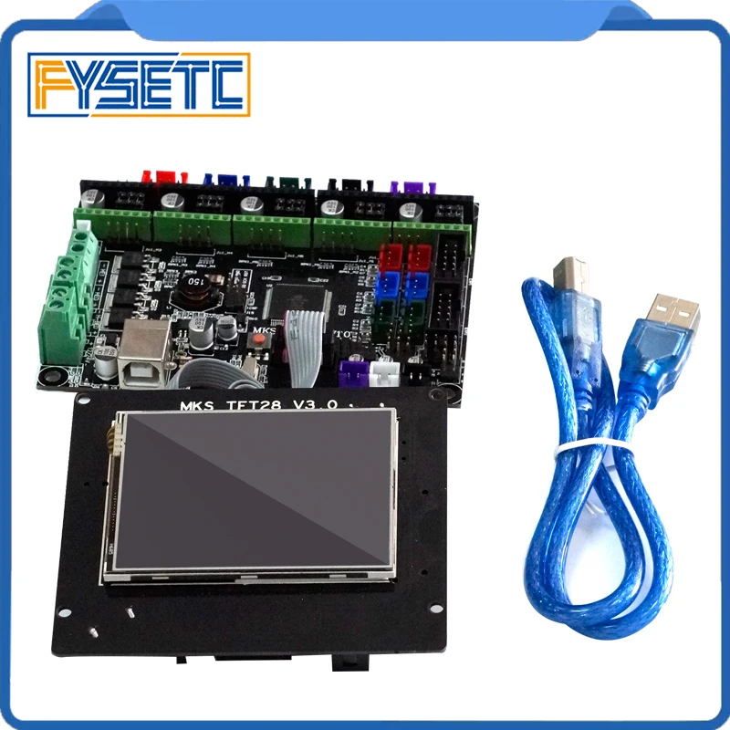 Ген L V1.0 Встроенная Материнская плата Gen v1.0 Совместимость Ramps1.4/Mega2560 R3 + TFT28 Цвет