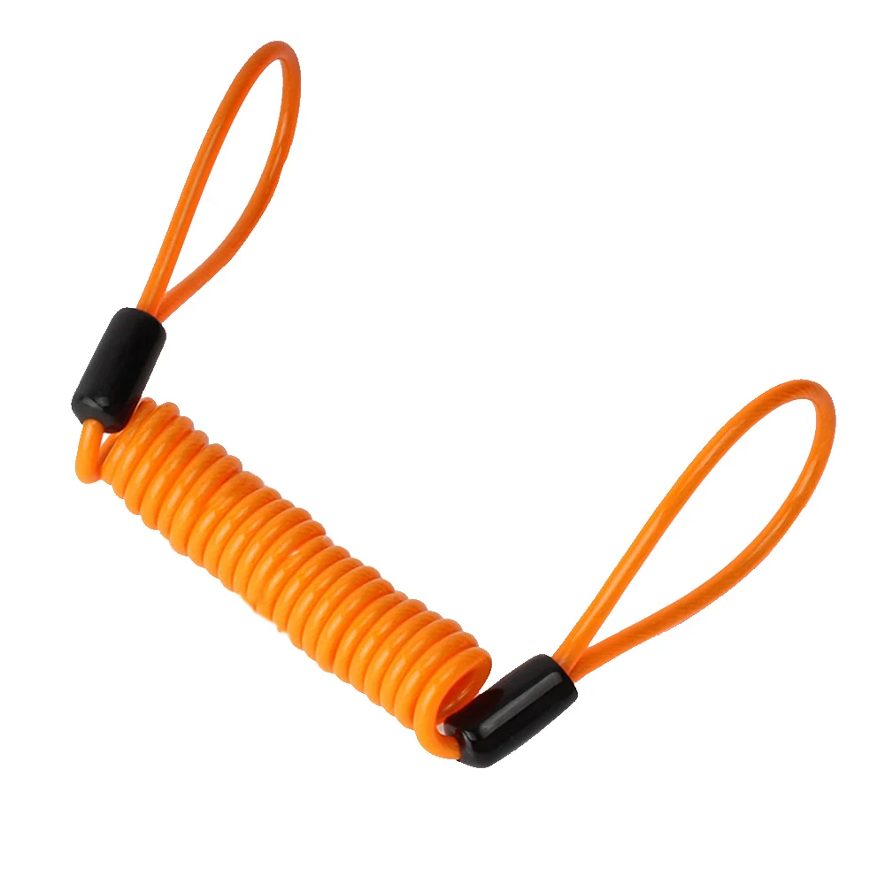 

120cm Alarm Disc Lock Security Anti Thief Motorbike Motorcycle Wheel Disc Brake Bag And Reminder Spring Cable