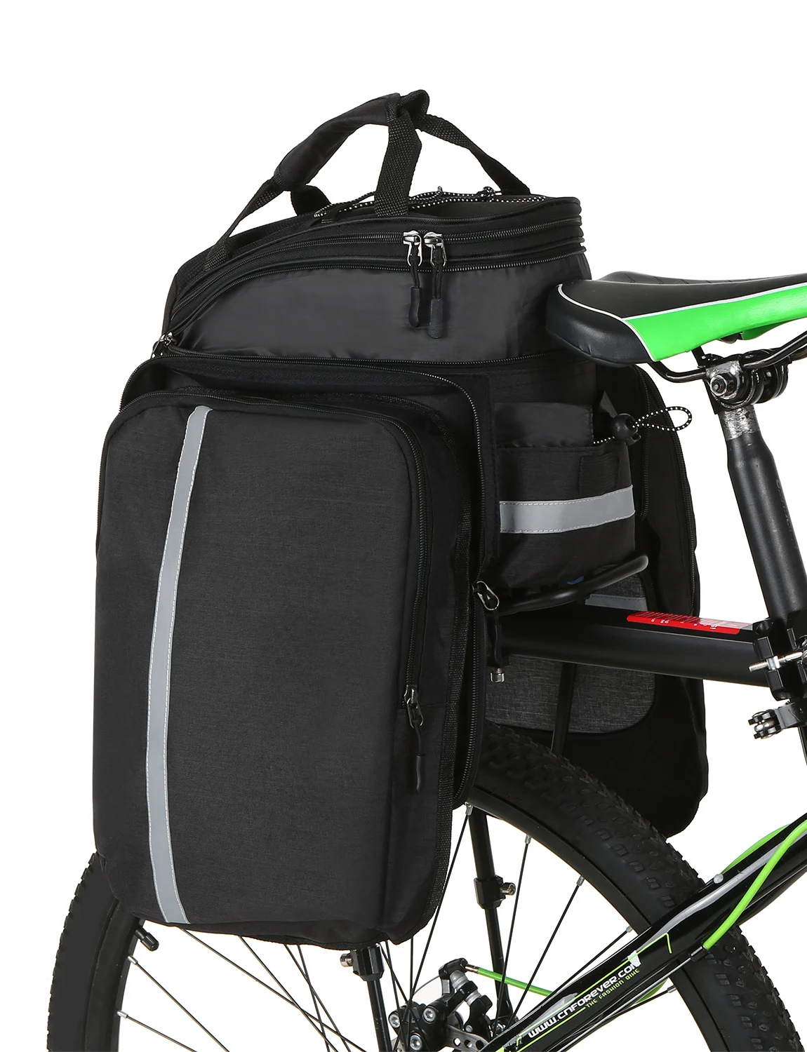 Lixada 13L многофункциональная Сумочка, наплечный задний мешок для велосипеда, сумка для сиденья, Открытый велосипед, велосипедная стойка, сумка для сиденья, задний багажник, сумка Паньер