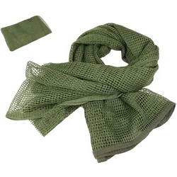 Military Camouflage Tactical Mesh Scarf Outdoor Jungle Muffler Scarf Sniper Face Veil Versatile Airsoft Camping Hunting Scarves Military Camouflage Tactical Mesh Scarf Outdoor Jungle Muffler Scarf Sniper Face Veil Versatile Airsoft Camping Hunting Scarves
