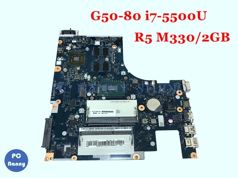 Материнская плата PCNANNY 5B20H14391 ACLU3 ACLU4 NM-A361 для Lenovo G50-80 2 4 GHz R5 M330/2GB ноутбука |