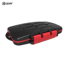 Память кошелек с отделами для карт для 8 x SD карта SDHC MC-SD8 водостойкий анти-шок Прямая