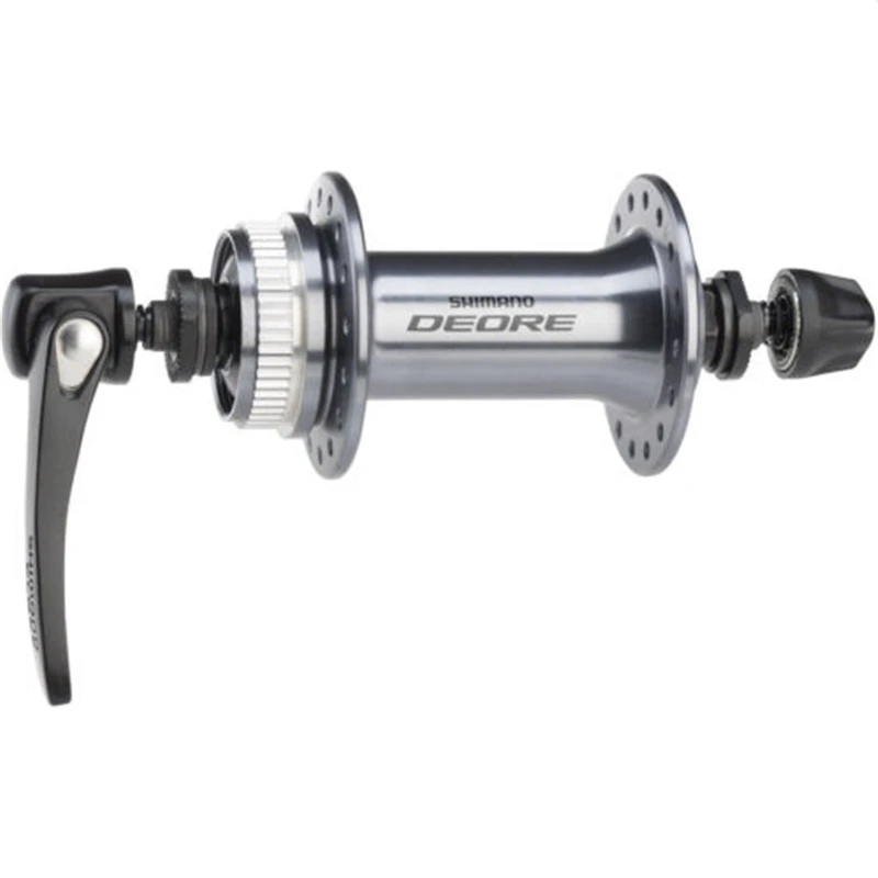 Shimano Deore HB-M6000 32 h/36 h центральный диск передней ступицы, серебристый/черный велосипед части