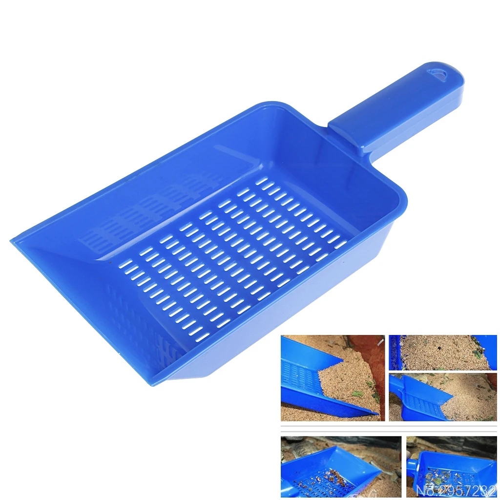 

Kitten Sand Waste Scooper Shovel Plastic Litter Scoop Clean Tool for Pet Dog Cat yy56