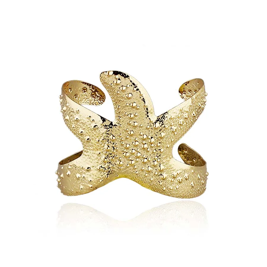 Слейв браслеты, золотой браслет, браслеты для женщин, текстура, преувеличенный широкий браслет, модный простой полый браслет в полоску, открывающийся браслет - Окраска металла: N-0368