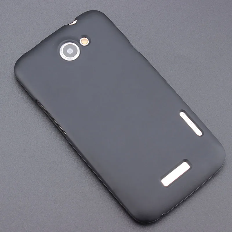 

Black Gel TPU Slim Soft Anti Skiding Case Back Cover For HTC One X S720e Mobile Phone Rubber silicone Bag Coque Fundas