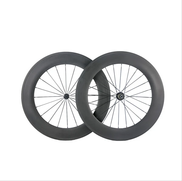 

New U shape carbon fiber Tubular wheel 88mm carbon fiber Tubular wheel set