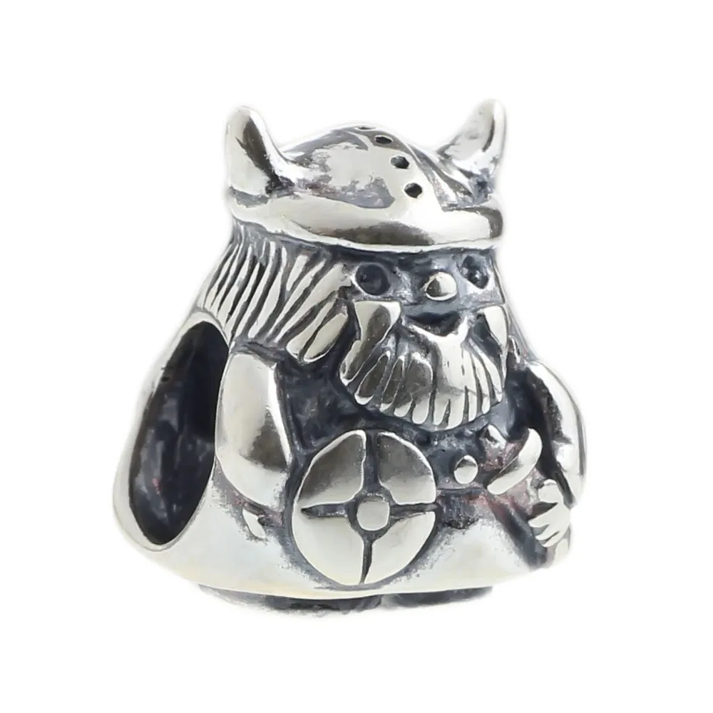 

Authentic 925 Sterling Silver Charm Nordic Viking For European Bracelet