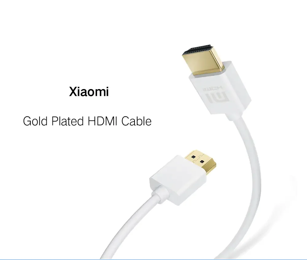 Xiaomi HDMI кабель HDMI в HDMI 3 М 1,5 м 4 к HD кабель Поддержка 3D 24 К позолоченный штекер 18 Гбит/с для Xiaomi tv проектор ТВ коробка