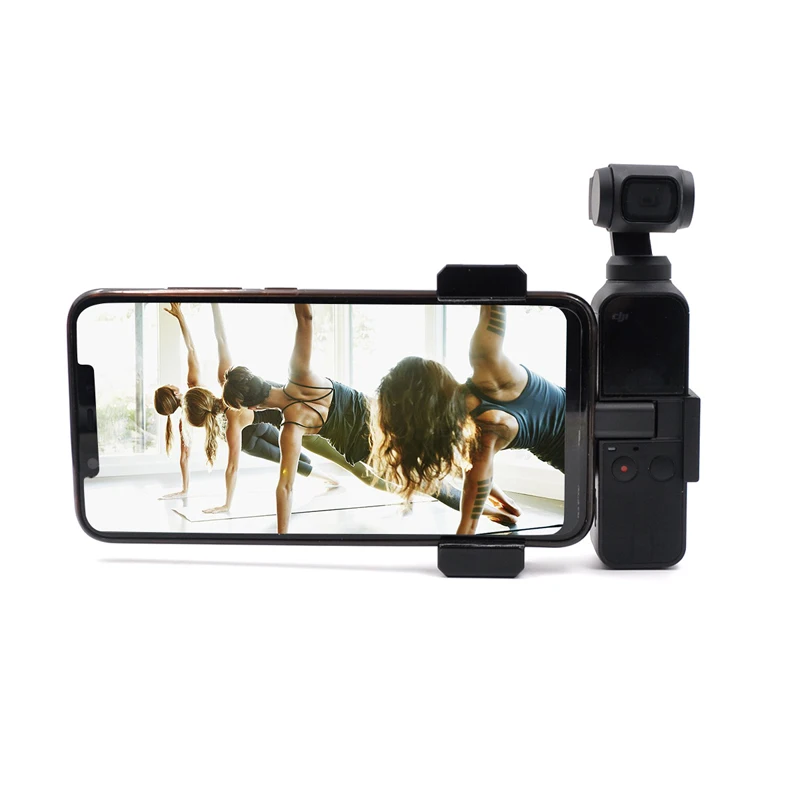 Карманный адаптер для DJI OSMO с держателем для телефона, крепление для крепления на зажиме, кронштейн расширения для DJI OSMO, Карманный ручной стабилизатор, аксессуары для камеры