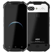 Купить Оригинальный Новый AGM X2 SE 5,5 «FHD Android7.1 FDD-LTE IP68 мобильный телефон 6 ГБ + 64 ГБ MSM8976SG двойной 12MP 6000 мАч без FloatingModule