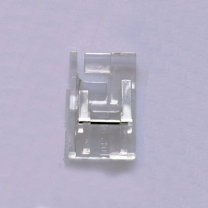 

1pcs Clear Plastic 6mm Wrinkle Seam Sewing Machine Foot New Arrival Dedicated Walking Feet for Household Sewing Machines