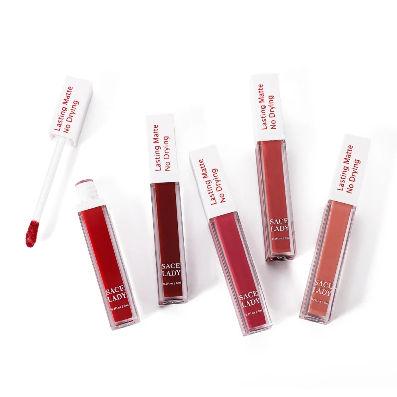 1PC Matte Lipgloss Makeup 23 Color Long Lasting Liquid Lip Stick Lip Tint Make Up Waterproof Lipstick Brand Cosmetic 1PC Matte Lipgloss Makeup 23 Color Long Lasting Liquid Lip Stick Lip Tint Make Up Waterproof Lipstick Brand Cosmetic