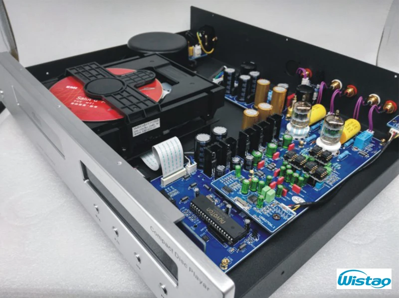 HIFI Tube CD Player USB Input with 2pc GE5670 High
