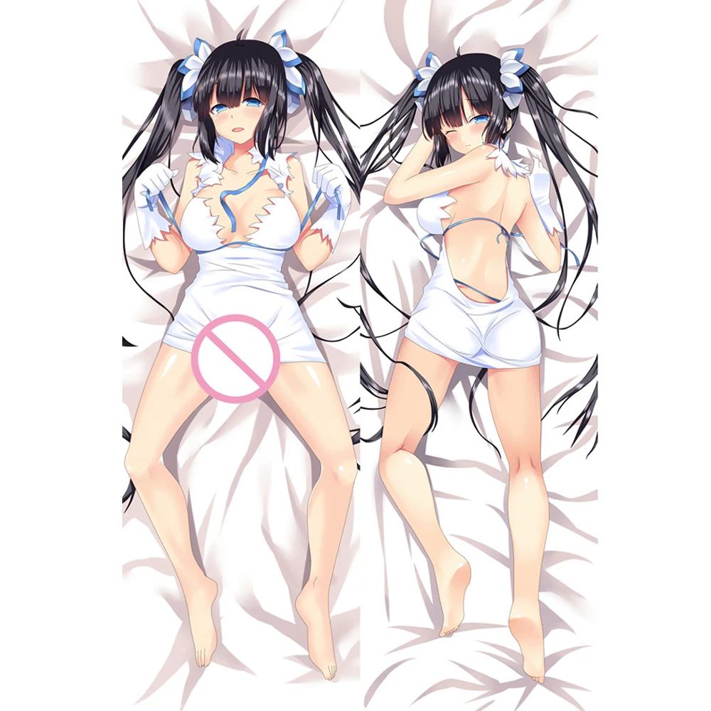 

Anime Dungeon ni Deai o Motomeru no wa Machigatte Iru Darouka Pillowcase Hugging Body Pillow Case Throw Dakimakura Cover