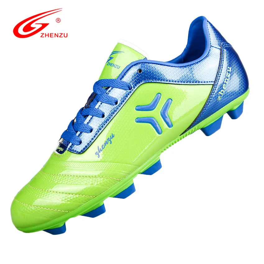 ZHENZU Chuteira Futebol Chaussure De Foot 2016 футбольные бутсы FG для мужчин подростков Размер 35