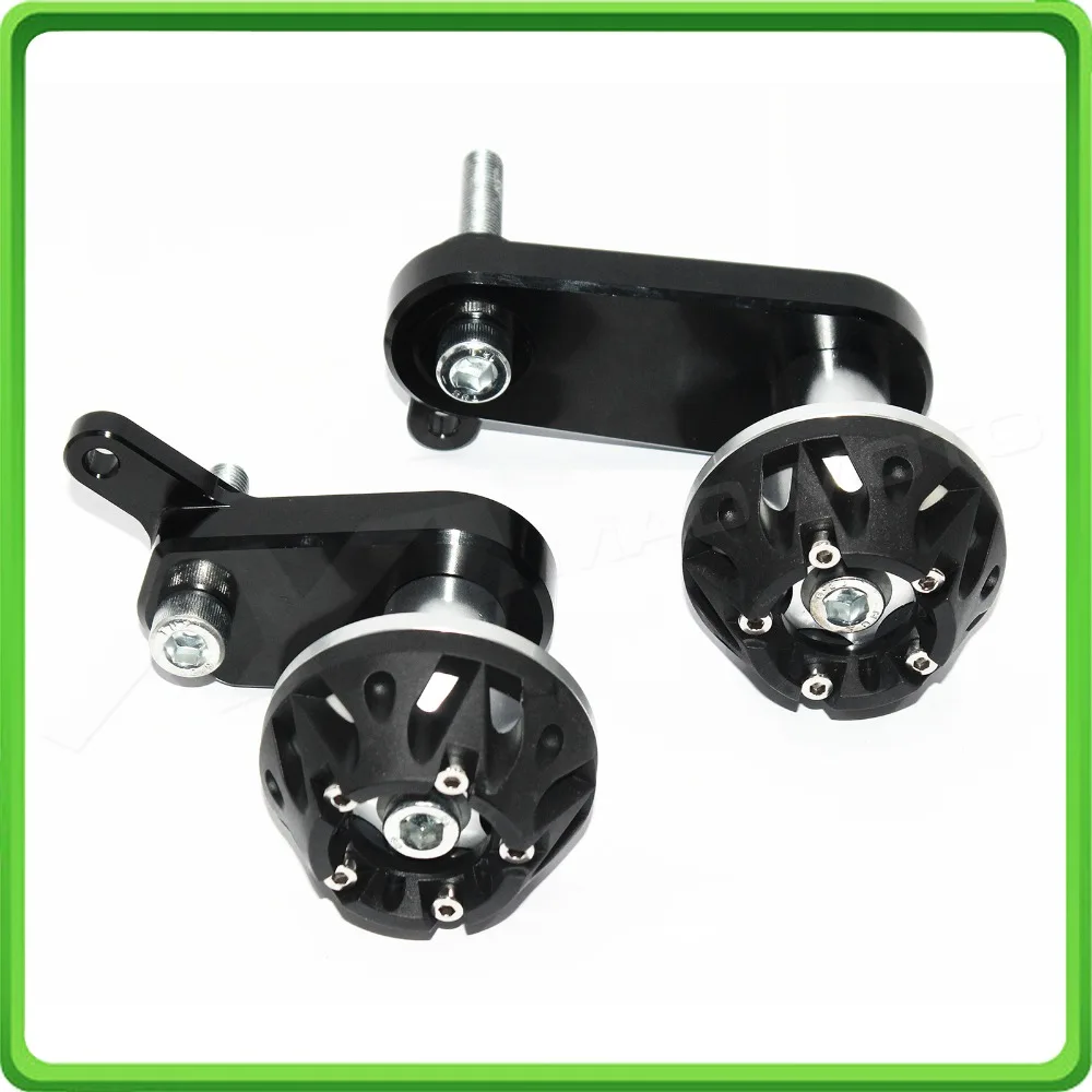CNC Motorcycle Falling Protection Cover Slider Frame Sliders Protector Crash Guard For KAWASAKI NINJA ZX6R 2009 2010 2011 (1)