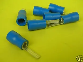 

1000 Car 2.3mm Male Blue Blades Terminal Connector BB23