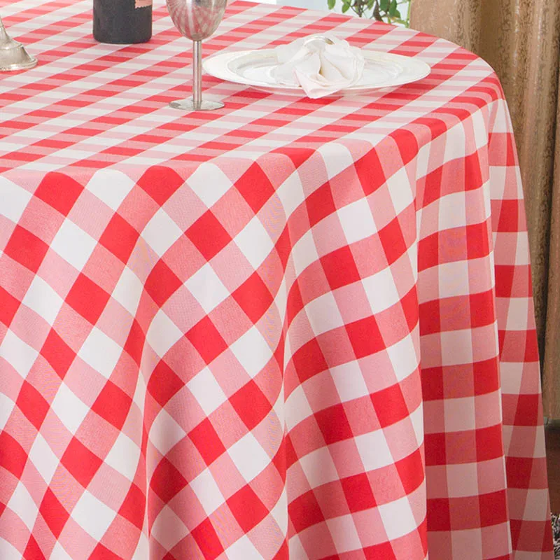 Экспресс 10 шт. 13" круглый уникальный столик ткань бесшовная скатерть на стол для свадебной вечеринки Ресторан домашний декор - Цвет: Red