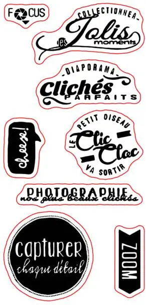

french Transparent Clear Stamp for DIY scrapbooking/Card Making C417