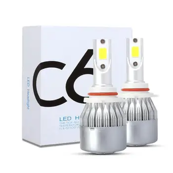 

2x LED Car Light Bulb 9005 9006 H1 H3 H7 H11 36W 8000K 8000LM Headlight Fog Lamp High Brightness Very Concentrated Light
