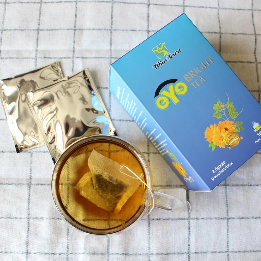 Hot Effective 20 Teabags Chrysanthemum Medlar Cassia Seed Eye Bright Natural Herbal Health Personal Care Tea