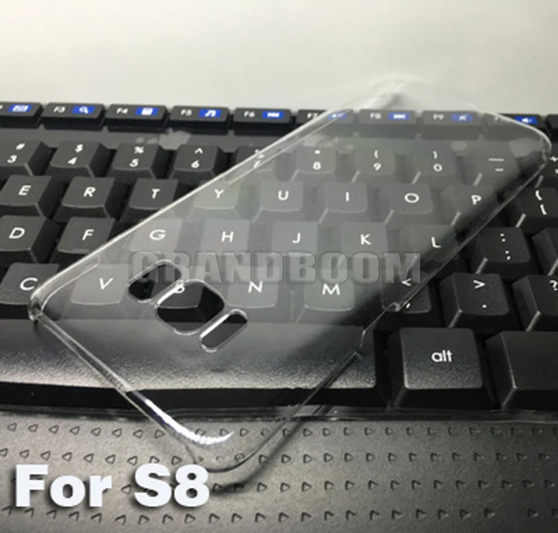 Sale 1000pcs Transparent Crystal Thin Slim Case For Samsung S9 8 Plus 7 6 Edge S5 4 3 Note 9 8 5 4 3 Case Hard Plastic Clear Cover 19