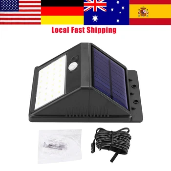 

28 LED 3 Modes LED Solar light Sensor Lamp Security Wall light Outdoor Garden Waterproof wall lamp Decoration Hot Sale