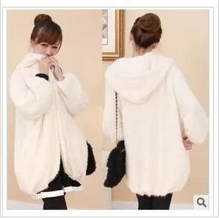 

2014 Hot Sale Special Offer Long Harajuku Hoodies Sweatshirt Winter Set Plush Clothes Shaggier Female Jacket Fashion Women's