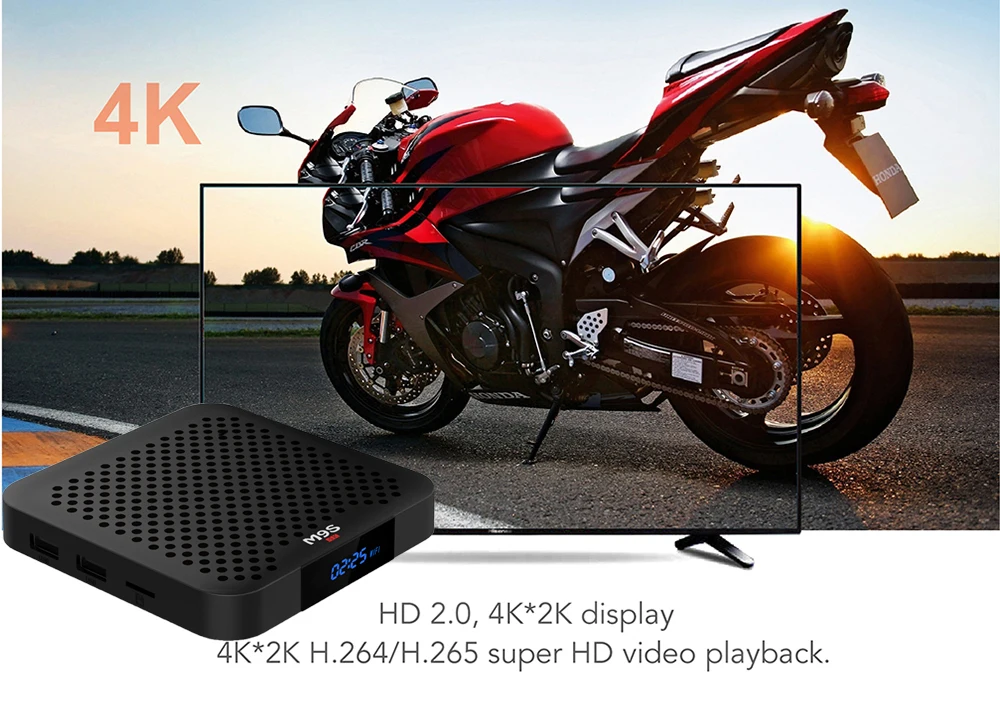20 шт. M9S W1 2 ГБ 16 ГБ S905W 4 ядра Smart ТВ Box Android 7 Потоковое Media Player