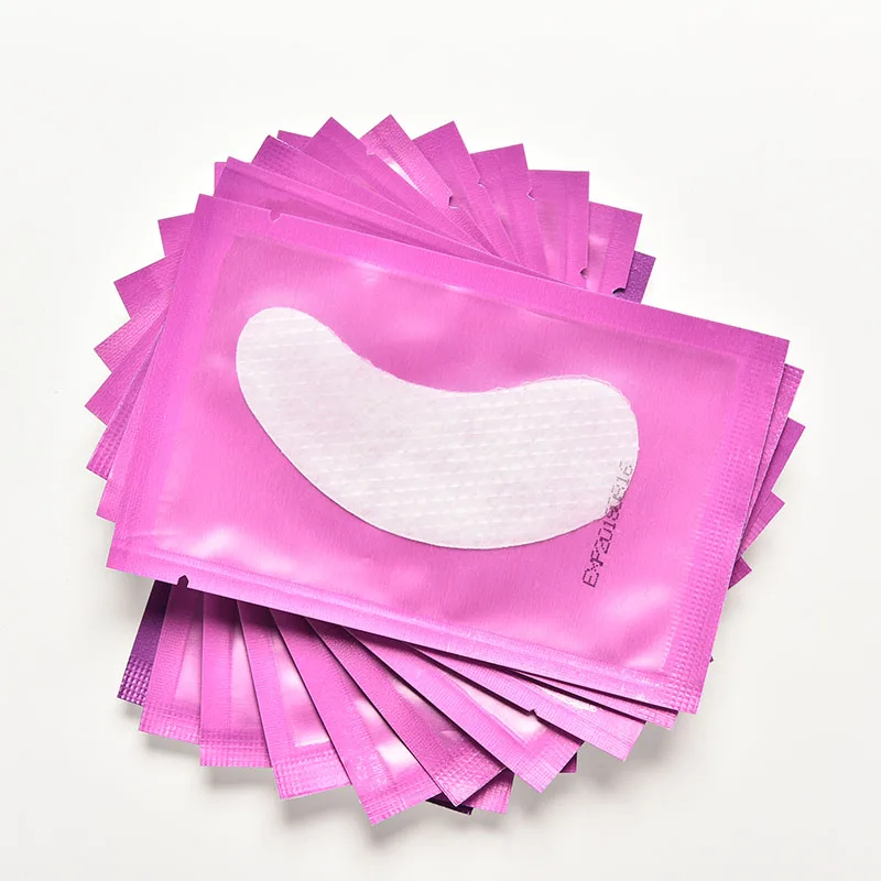 2 Pairs Eyelashes Pads Gel Patch Eye Pads Lint Fast Lashes Extension Mask Eyepads Wome Make Up