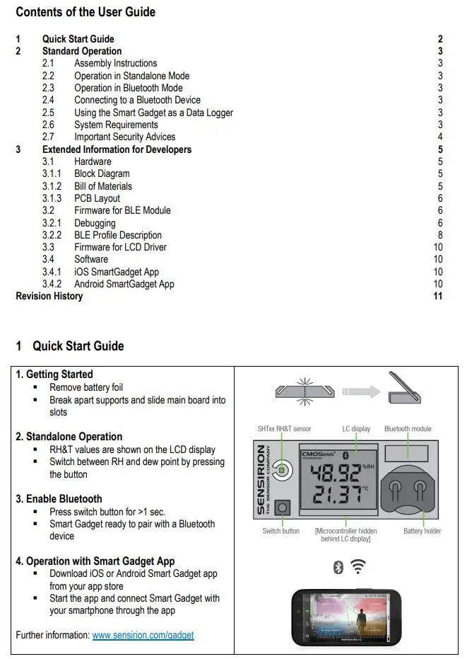 SHT31-SMART-GADGET INFO 2