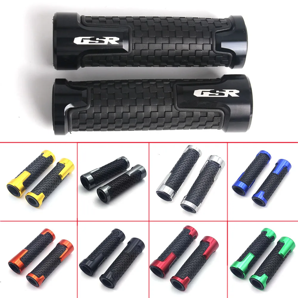 1 пара 7/" 22 мм Универсальный руль мотоцикла ручки и ручки бар концы ручной крышки для Suzuki gsx-r GSR 400/600/750 K6 K7 K8 K9