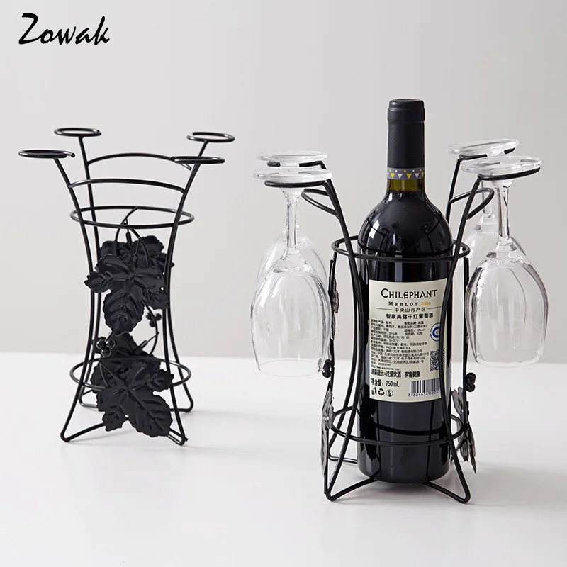 Buy Red Wine Rack Glass Cup Holder Party Glasses Bottle Display Storage Stand