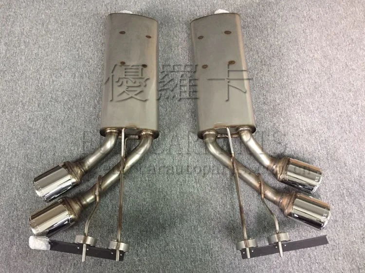 Best G class w463 exhaust system for G WAGON G63 G65 G500 B style A style exhaust pipe muffler tips 5
