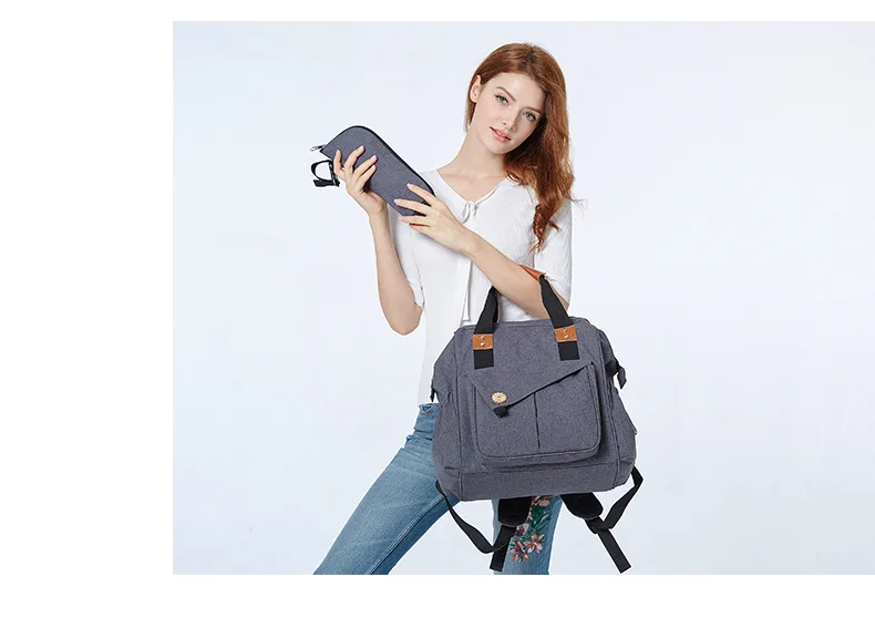 Большая емкость пеленка сумка подгузник сумка для пеленания с подушечкой и грелкой Детский рюкзак для путешествий Универсальный Мумия