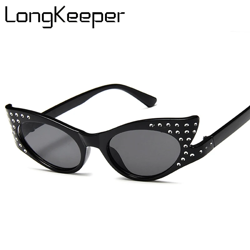 Модные женские солнцезащитные очки со стразами, винтажные элегантные женские солнцезащитные очки с кошачьим глазом, черные солнцезащитные очки "кошачий глаз", lunette de soleil femme oculos