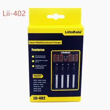 LiitoKala Lii-402 18650 Battery Charger For 26650 16340 RCR123 14500 LiFePO4 1.2V Ni-MH Ni-Cd Rechareable Battery LiitoKala char