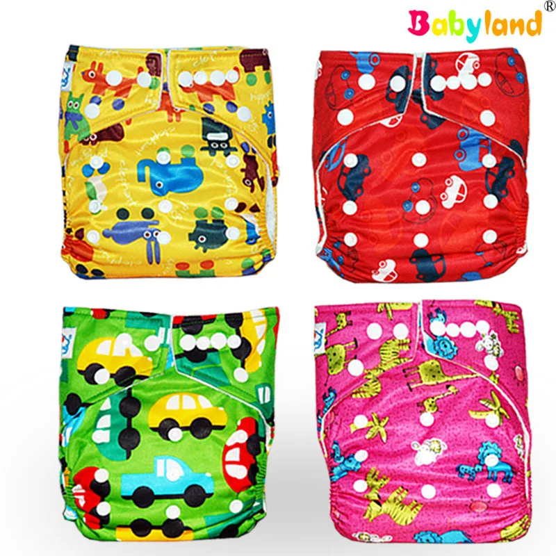Breathable Washable Reuseable Baby CLoth Diapers Baby Nappies 300pcs +300 Microfiber insertsin
