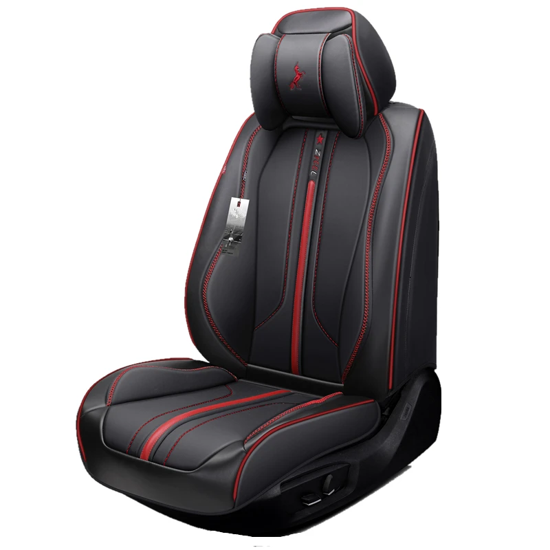 

Car Seat Cover (Front + Rear),New Universal Seat Cushion,Senior Leather,New Sport Car Styling,Car-Styling For Sedan SUV