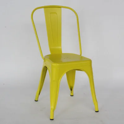 Ретро Европейский старый промышленный железный стул - Цвет: Style B Matte Finish