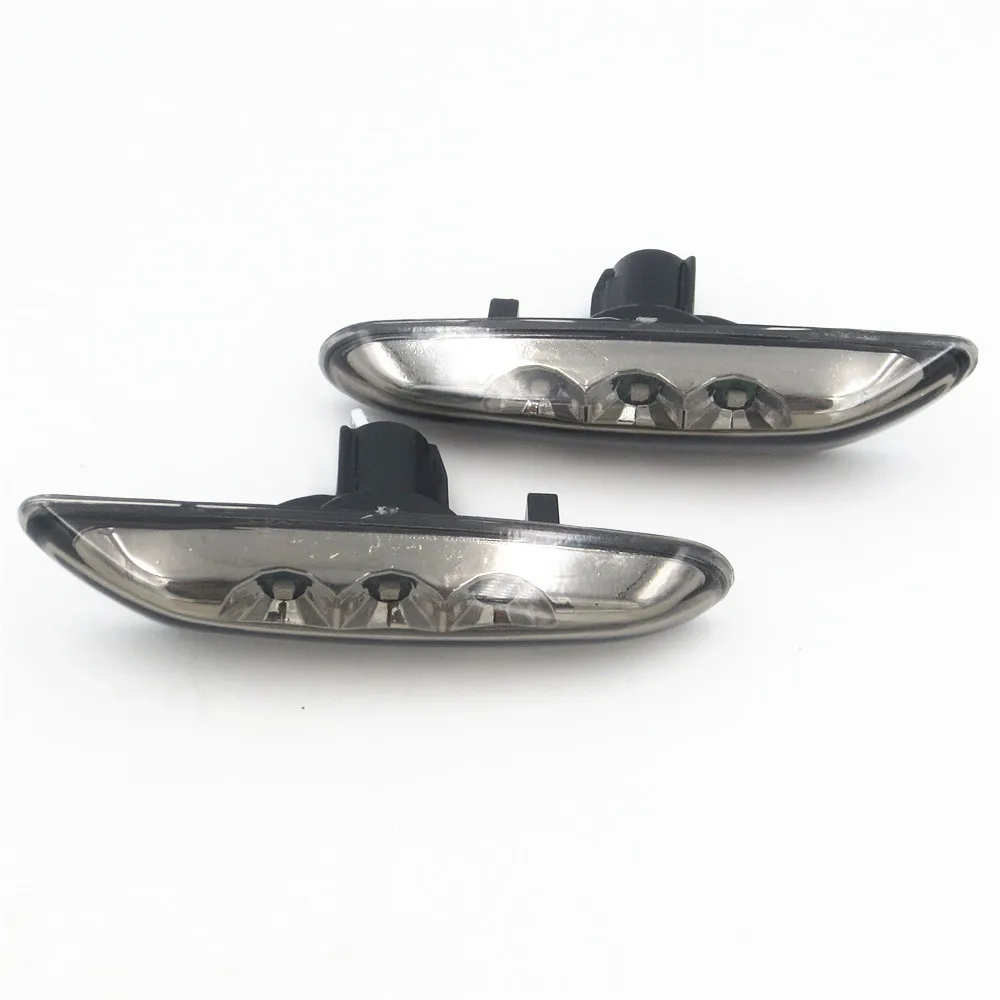 

CYAN SOIL BAY For BMW M LED Black Side Marker Lights Turn Signals E82 E88 E60 E61 E90 E91 E92 E93