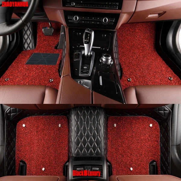 ZHAOYANHUAcar floor mats for Mazda 3/2 MX 5 CX 5 CX 7 car styling heavy