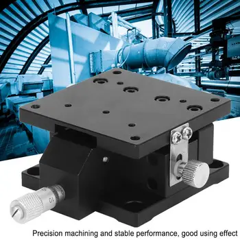 

guia linear SEMZA-60T Trimming Platform Slide Table Fine Tuning Bearing Vertical Linear Stage 60*60*30mm linear slide