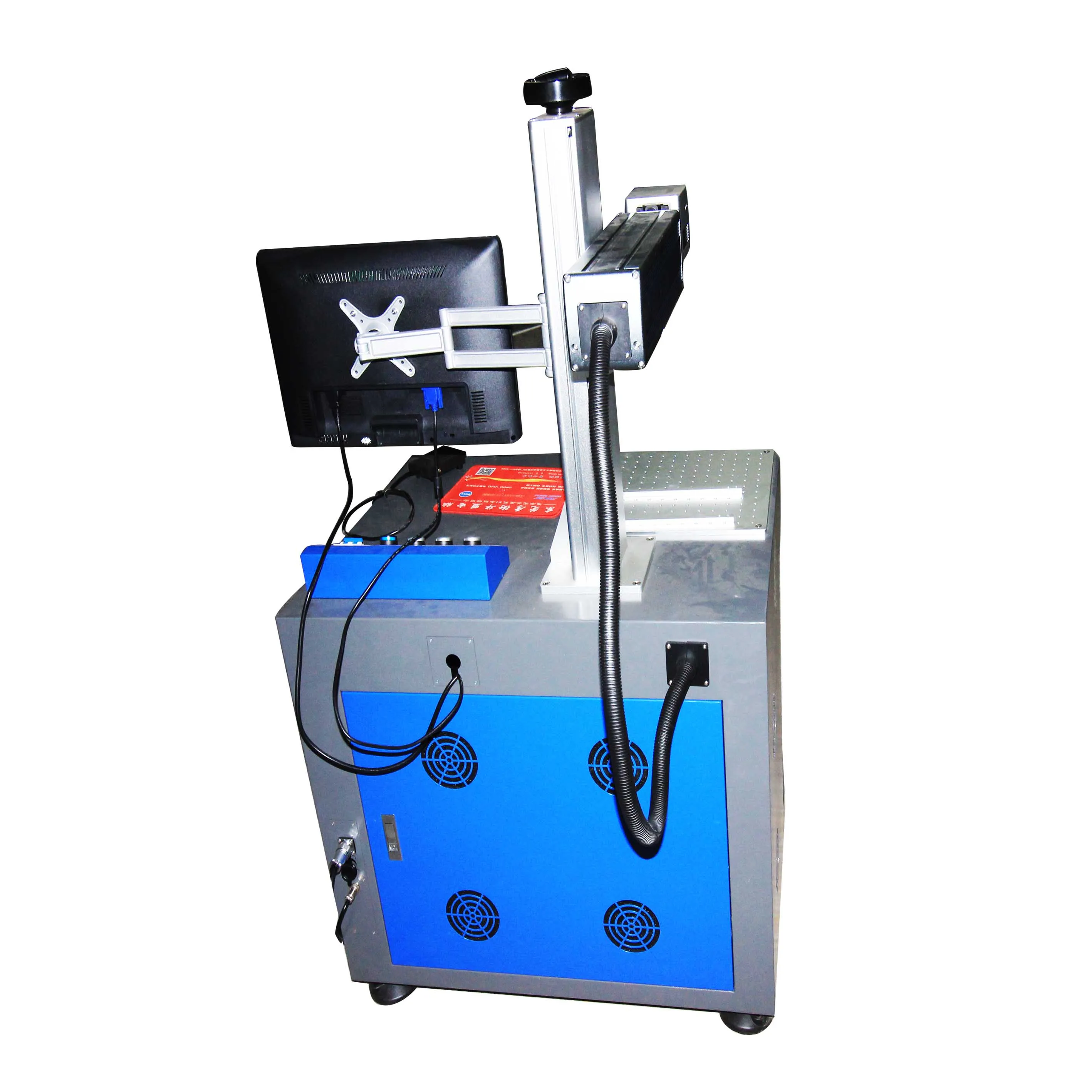 Fiber laser marking  /engraving machine for metal material and some non-metal material