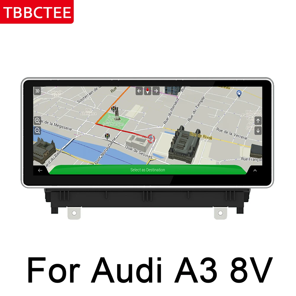 Автомобильный Радио dvd-плеер для Audi A3 8 в 2013 MMI Android Авторадио gps Карта Навигация HD сенсорный экран