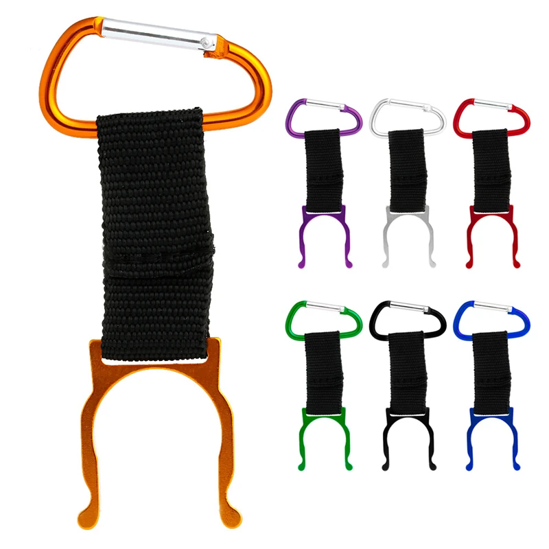OOTDTY 1pc Water Bottle Buckle Hook Holder Clip For Outdoor Camping